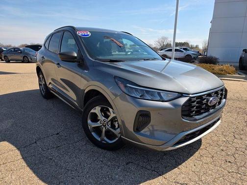 Gray Metallic 2024 Ford Escape ST-Line