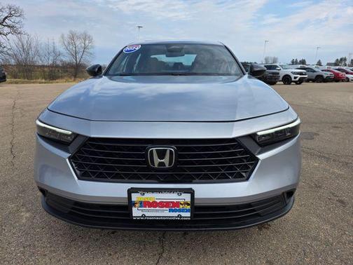 Solar Silver Metallic 2024 Honda Accord Hybrid Sport