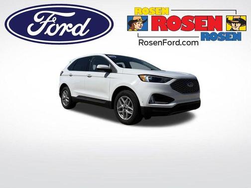 Oxford White 2024 Ford Edge SEL