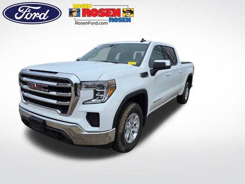 Summit White 2019 GMC Sierra 1500 SLE