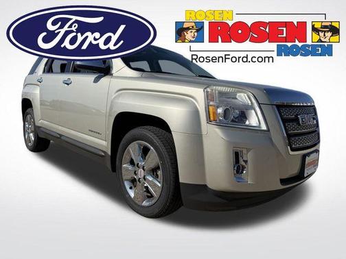 Champagne Silver 2015 GMC Terrain SLT-1