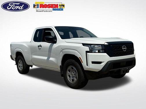 Glacier White 2022 Nissan Frontier S