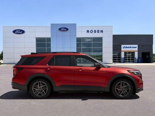 Rapid Red Metallic Tinted Clearcoat 2026 Ford Explorer ST