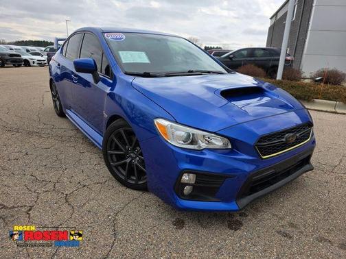 Blue 2020 Subaru WRX Premium