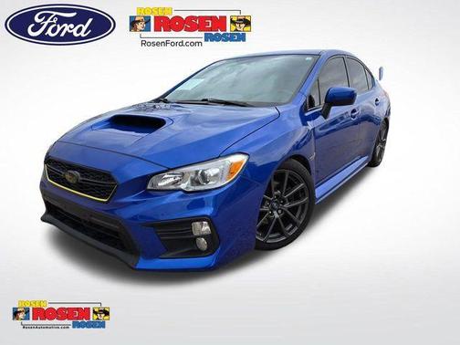 Blue 2020 Subaru WRX Premium
