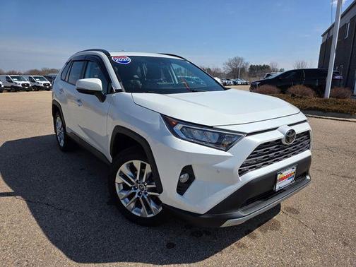 White 2020 Toyota RAV4 Limited