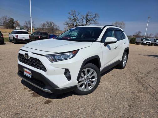 White 2020 Toyota RAV4 Limited