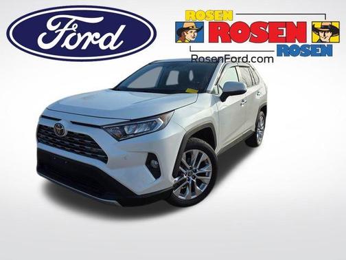 Blizzard Pearl 2020 Toyota RAV4 Limited