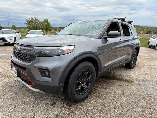 Gray Metallic 2022 Ford Explorer Timberline
