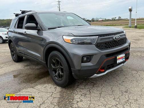 Gray Metallic 2022 Ford Explorer Timberline