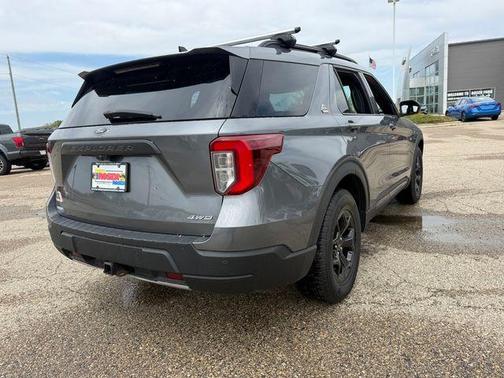 Gray Metallic 2022 Ford Explorer Timberline