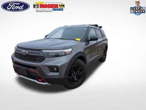 Gray Metallic 2022 Ford Explorer Timberline