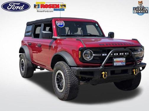 Rapid Red Metallic Tinted Clearcoat 2021 Ford Bronco Big Bend