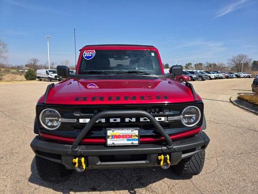 Rapid Red Metallic Tinted Clearcoat 2021 Ford Bronco Big Bend