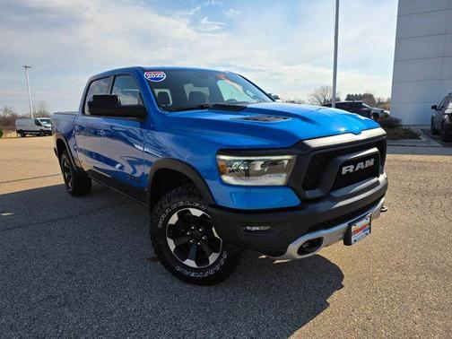 Hydro Blue Pearlcoat 2022 RAM 1500 Rebel