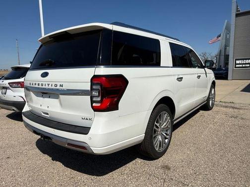 White Metallic 2023 Ford Expedition Max Platinum