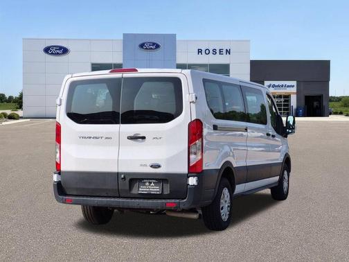 Oxford White 2023 Ford Transit-350 XLT
