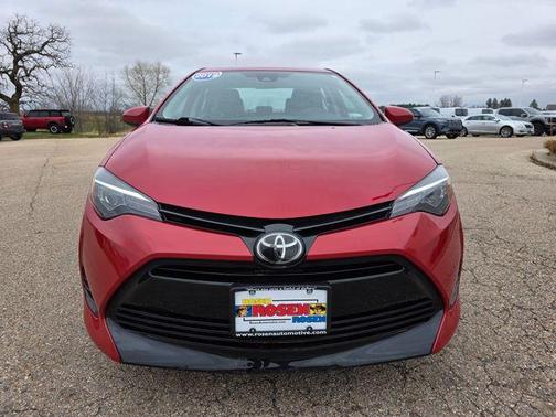 Barcelona Red Metallic 2019 Toyota Corolla L