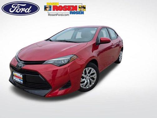 Barcelona Red Metallic 2019 Toyota Corolla L