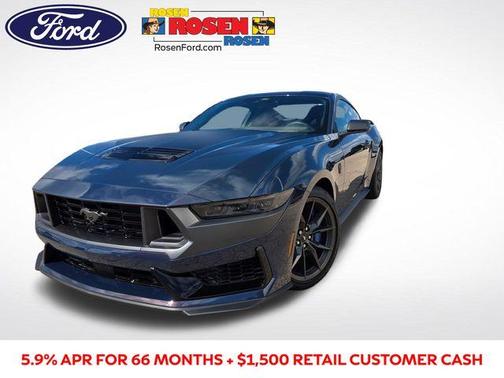 Blue 2026 Ford Mustang Dark Horse