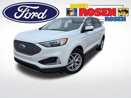 Star White 2024 Ford Edge SEL