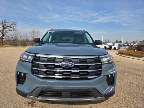 Vapor Blue 2025 Ford Explorer Active