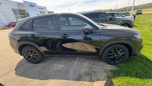 Black 2025 Honda HR-V Sport