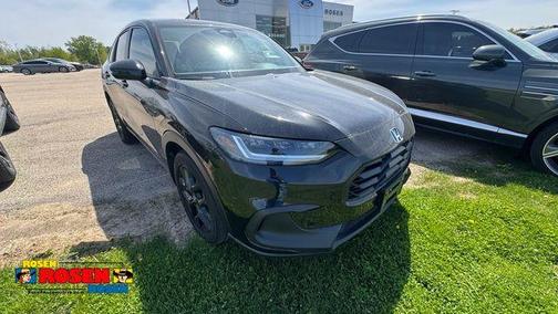 Black 2025 Honda HR-V Sport