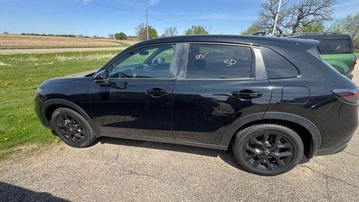Black 2025 Honda HR-V Sport