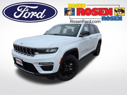 Bright White Clearcoat 2023 Jeep Grand Cherokee Limited