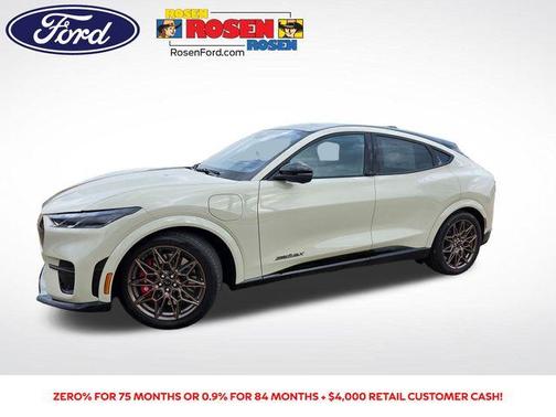 Desert Sand 2025 Ford Mustang Mach-E GT