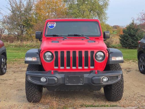 Firecracker Red Clearcoat 2018 Jeep Wrangler Unlimited Rubicon