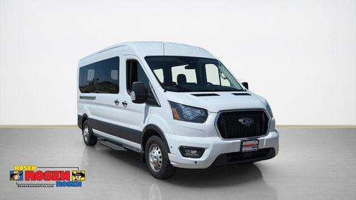 Oxford White 2024 Ford Transit-350 XLT