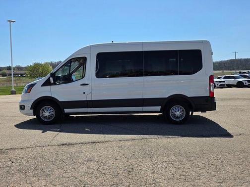 Oxford White 2024 Ford Transit-350 XLT
