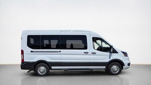 Oxford White 2024 Ford Transit-350 XLT