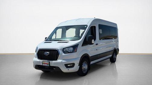 Oxford White 2024 Ford Transit-350 XLT