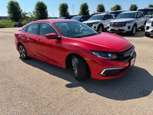 Rallye Red 2019 Honda Civic LX