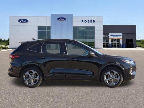 Agate Black Metallic 2024 Ford Escape ST-Line
