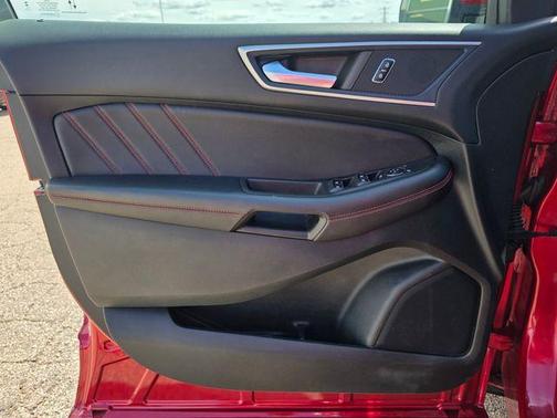 Red Metallic 2023 Ford Edge ST Line
