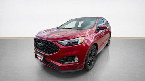 Red Metallic 2023 Ford Edge ST Line