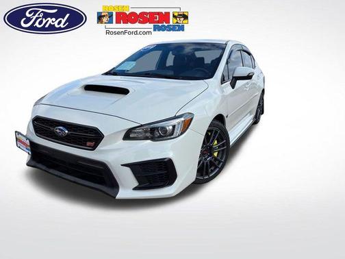 Crystal White Pearl 2019 Subaru WRX STI Base