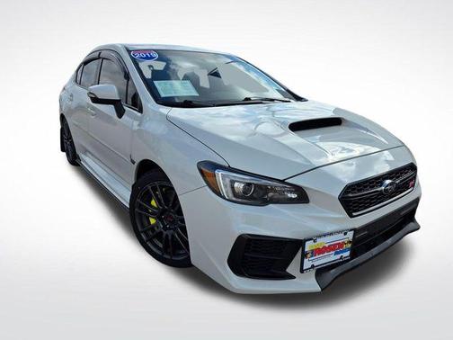 Crystal White Pearl 2019 Subaru WRX STI Base