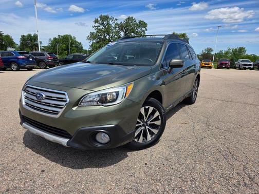 Wilderness Green Metallic 2015 Subaru Outback 2.5i Limited