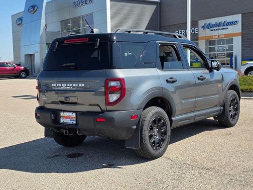 Carbonized Gray Metallic 2025 Ford Bronco Sport Badlands