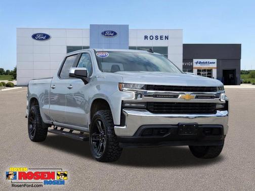 Silver Ice Metallic 2021 Chevrolet Silverado 1500 LT