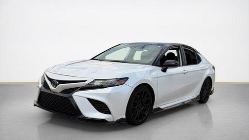 Wind Chill Pearl / Midnight Black Metallic 2022 Toyota Camry TRD V6