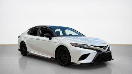 Wind Chill Pearl / Midnight Black Metallic 2022 Toyota Camry TRD V6