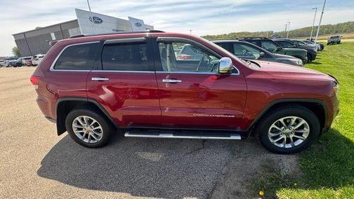 Deep Cherry Red Crystal Pearlcoat 2014 Jeep Grand Cherokee Limited