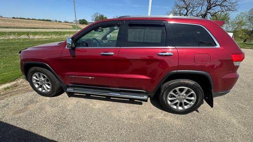 Deep Cherry Red Crystal Pearlcoat 2014 Jeep Grand Cherokee Limited