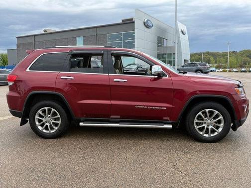 Deep Cherry Red Crystal Pearlcoat 2014 Jeep Grand Cherokee Limited